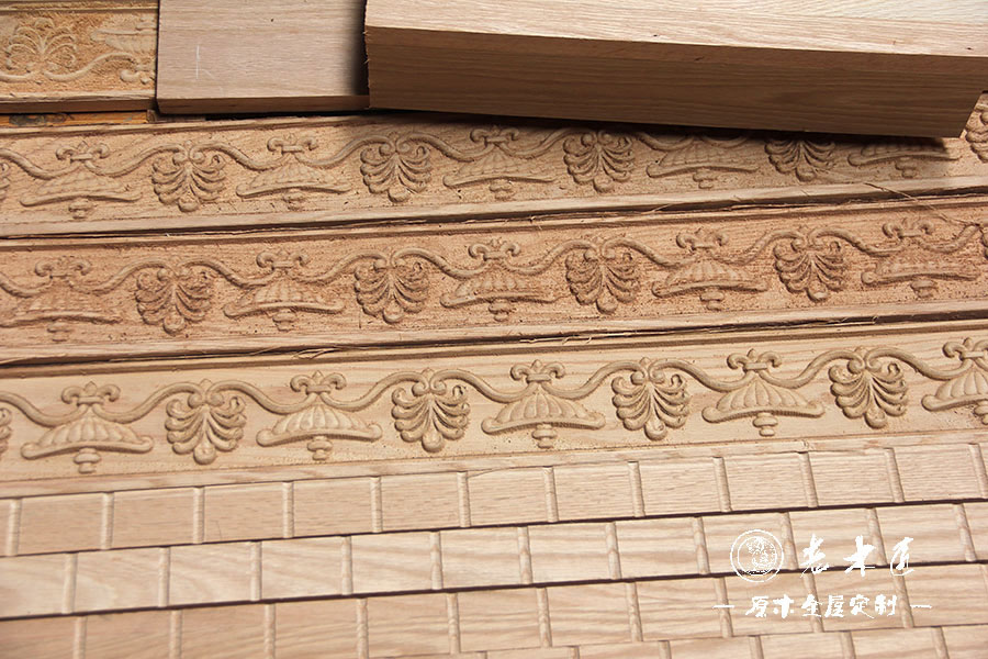 老木匠原木家具手工雕刻