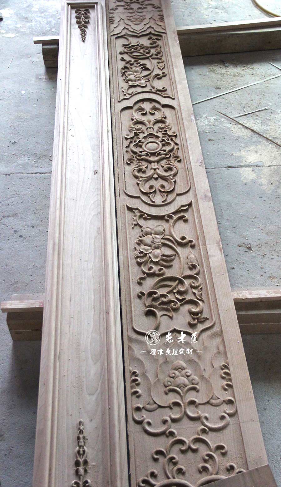 實(shí)木雕花圖片