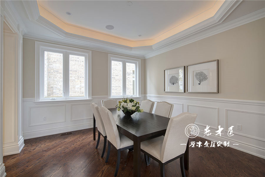 美式原木餐廳定制圖片