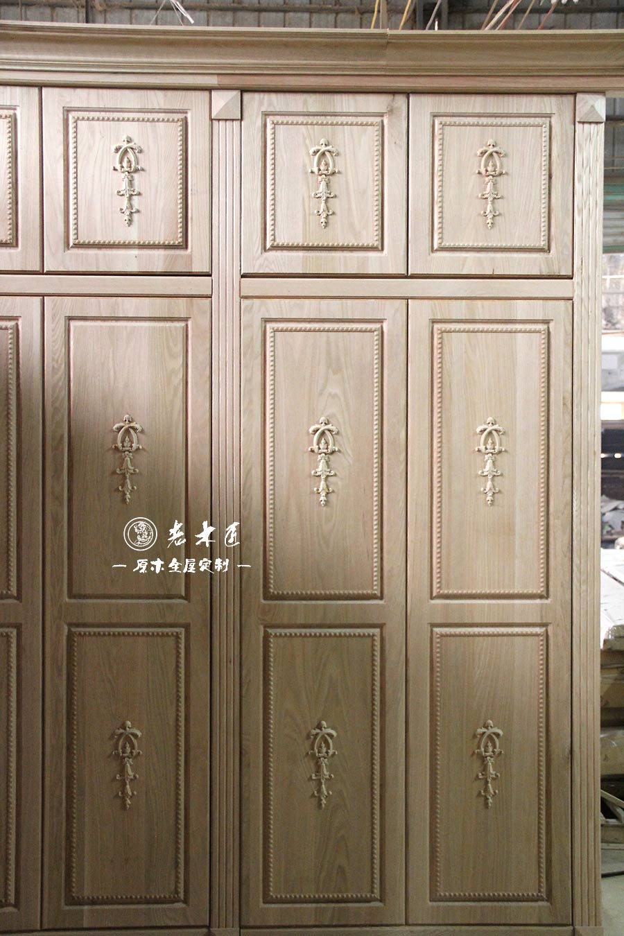 老木匠原木衣柜圖片