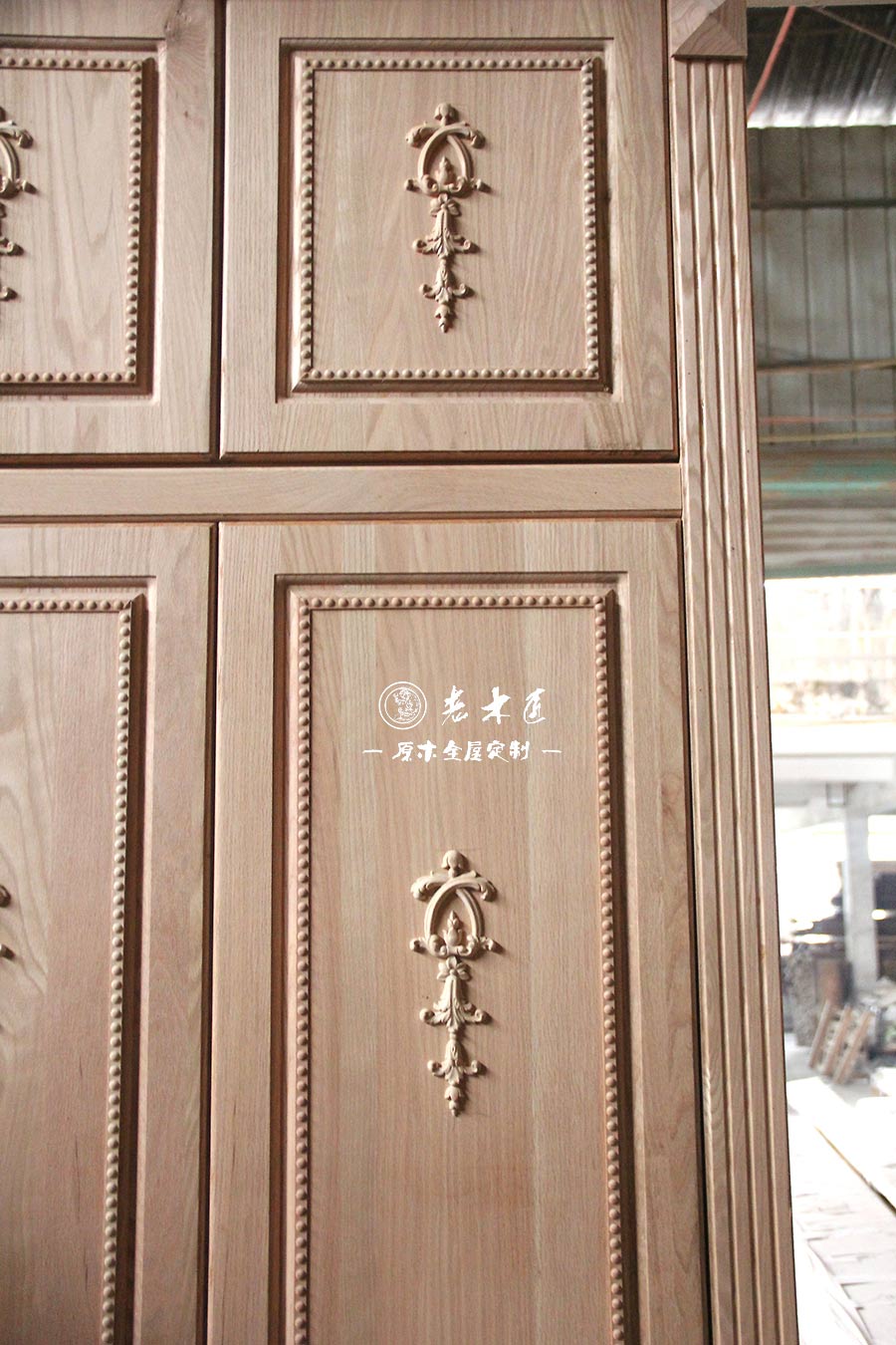 老木匠原木衣柜圖片