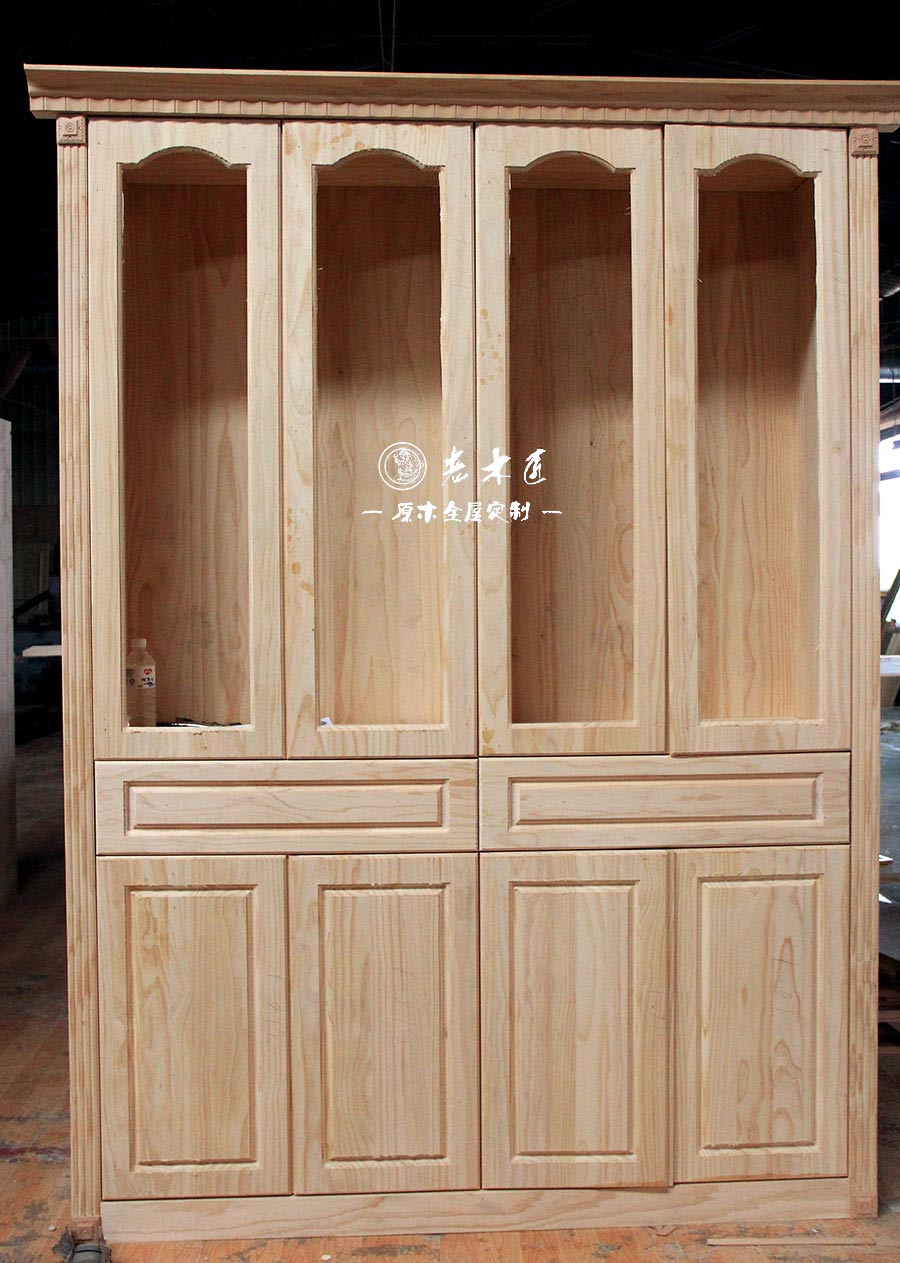 原木柜子圖片