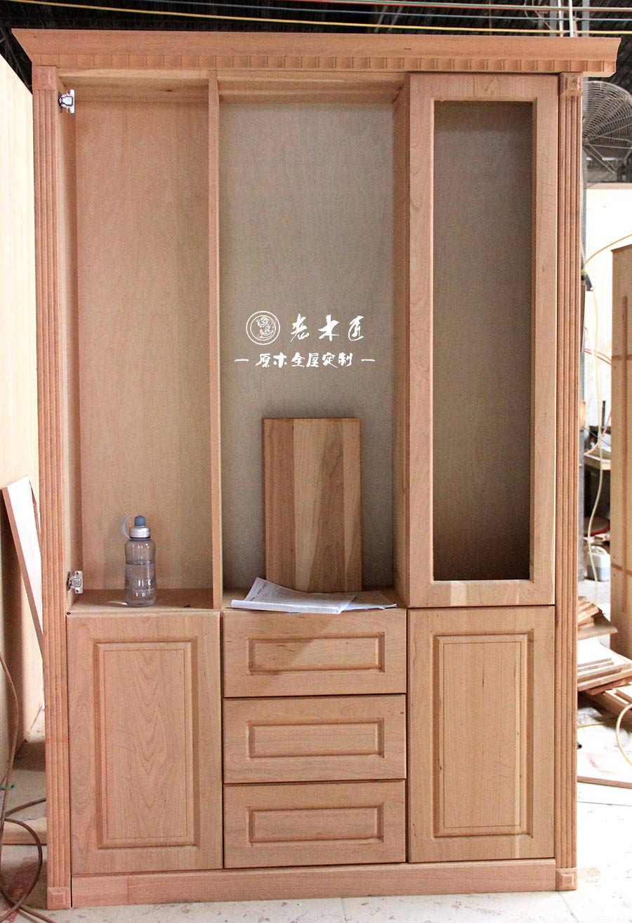 原木柜子圖片