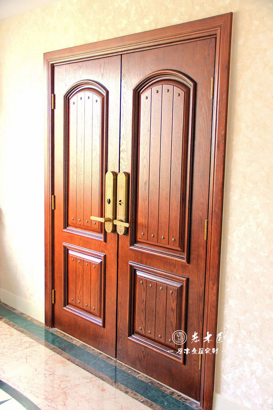 原木全屋定制效果圖