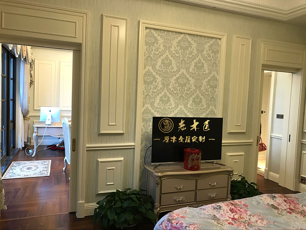 簡歐整木家裝效果圖