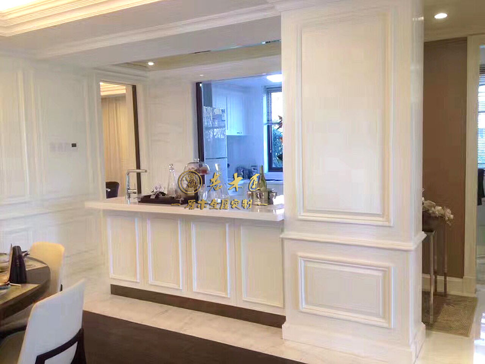 簡歐整木家裝效果圖