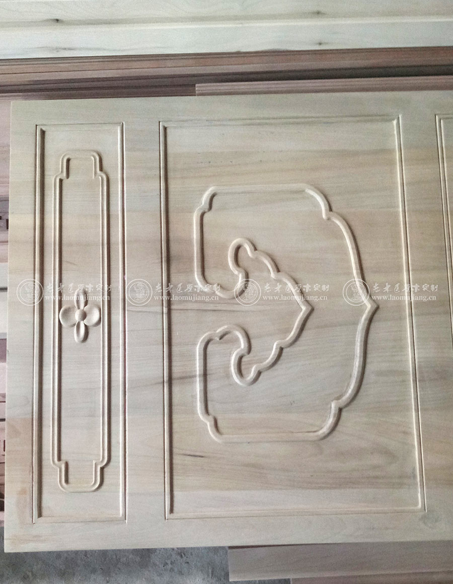 老木匠原木屏風(fēng)花格