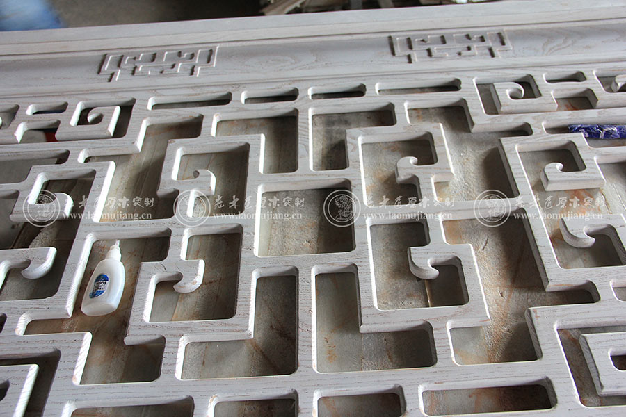 老木匠原木屏風(fēng)花格