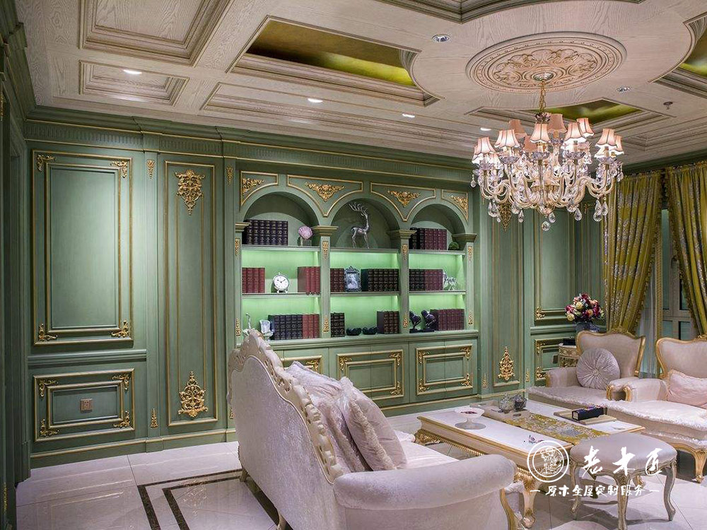 歐式整木家居裝修效果圖