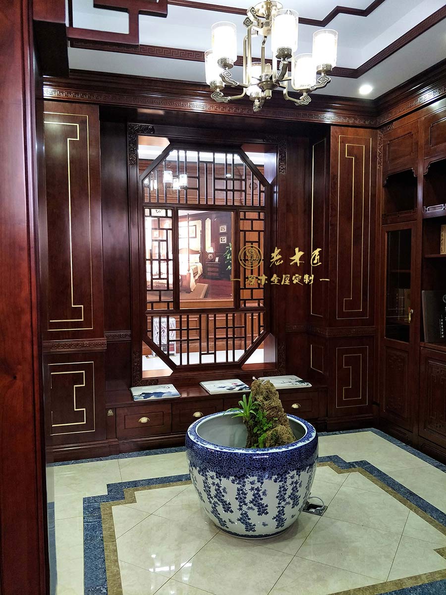 老木匠原木展廳