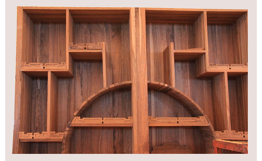 老木匠中式博古架