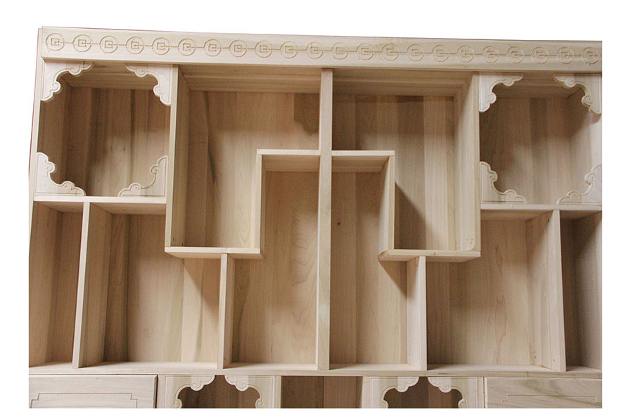 老木匠中式博古架