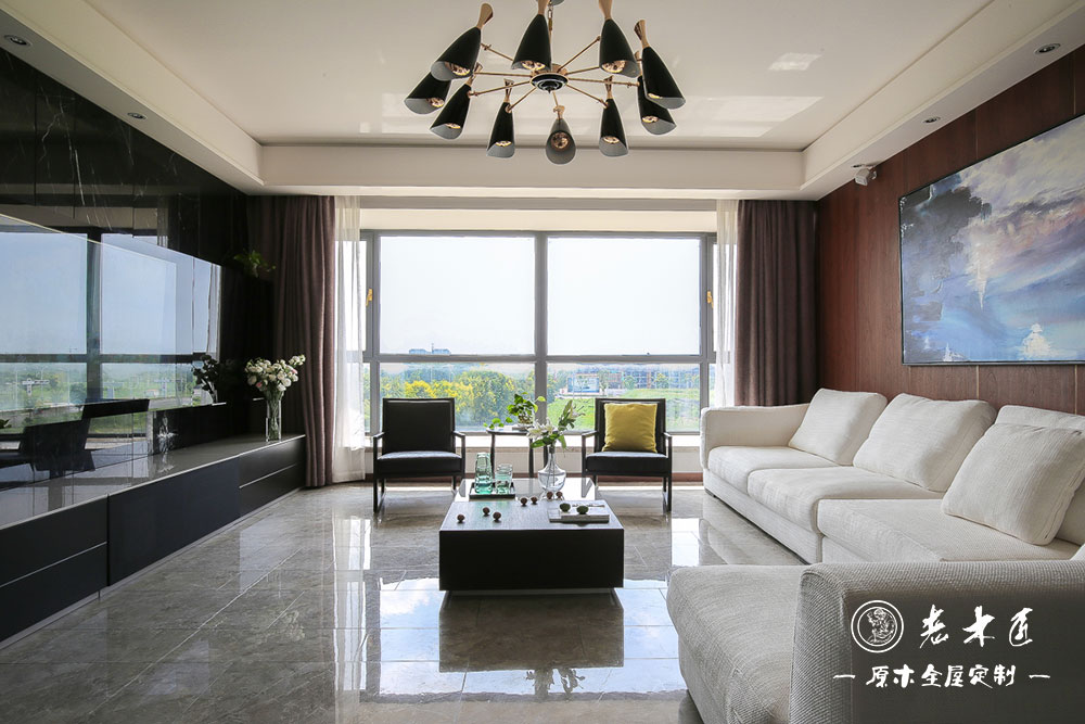 實(shí)木輕奢風(fēng)格效果圖