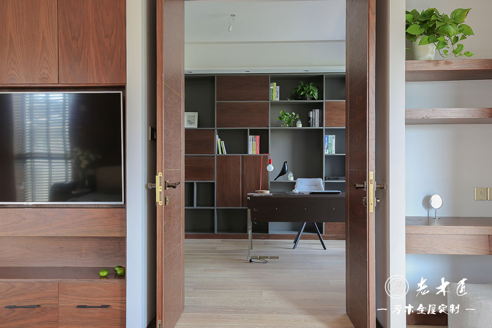 實(shí)木輕奢風(fēng)格效果圖