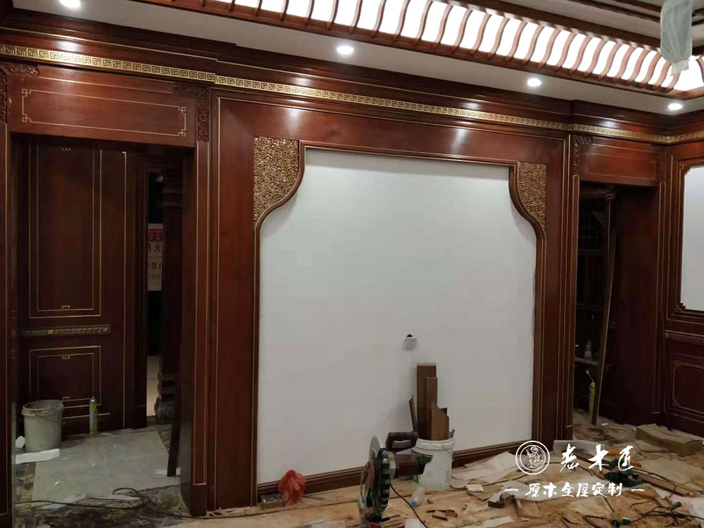 老木匠寧德原木展廳