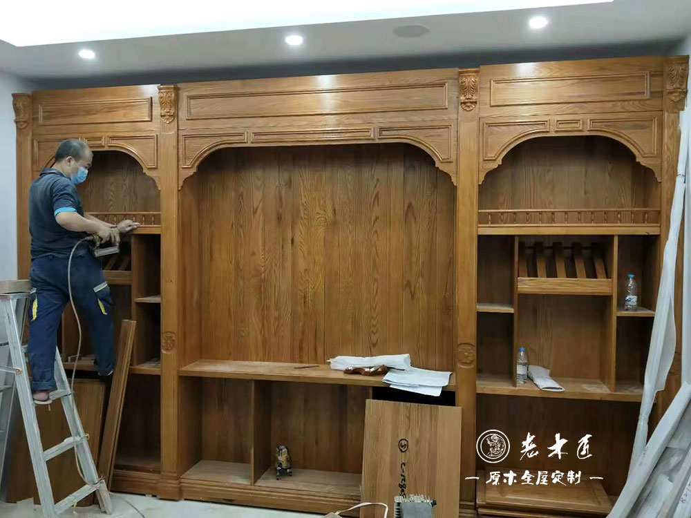 老木匠寧德原木展廳