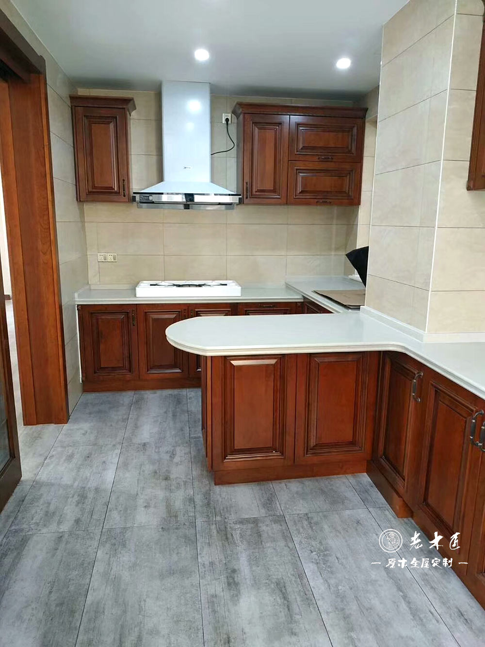 新中式原木家裝效果圖