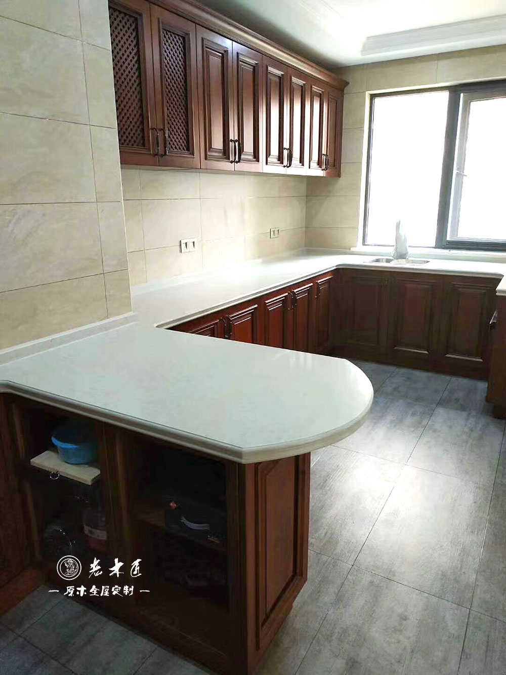 新中式原木家裝效果圖