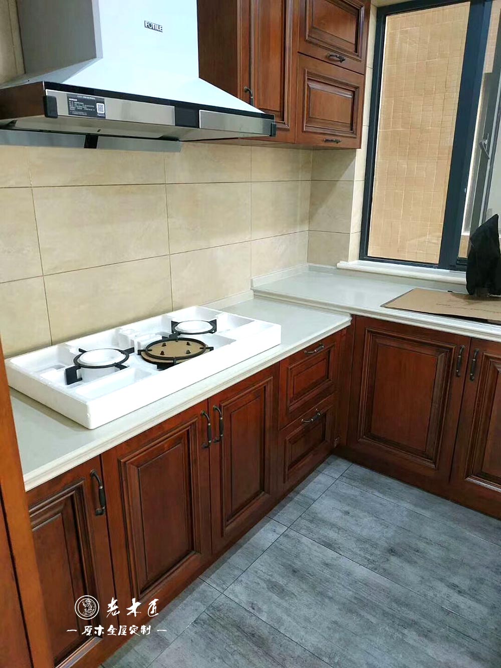 新中式原木家裝效果圖