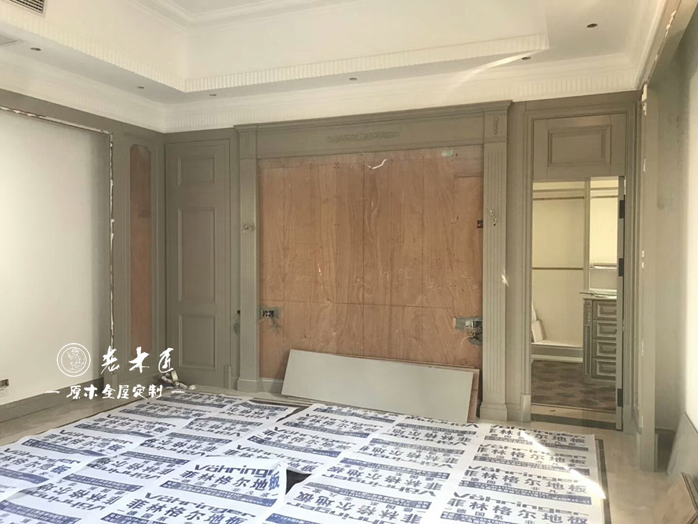 別墅原木定制效果圖