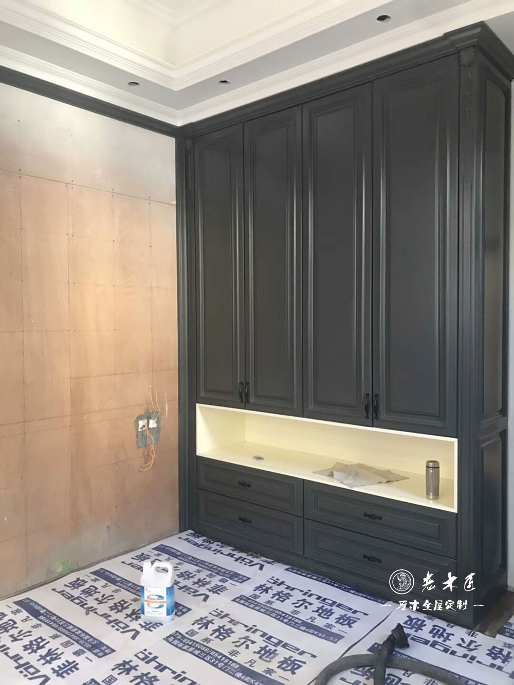 別墅原木定制效果圖