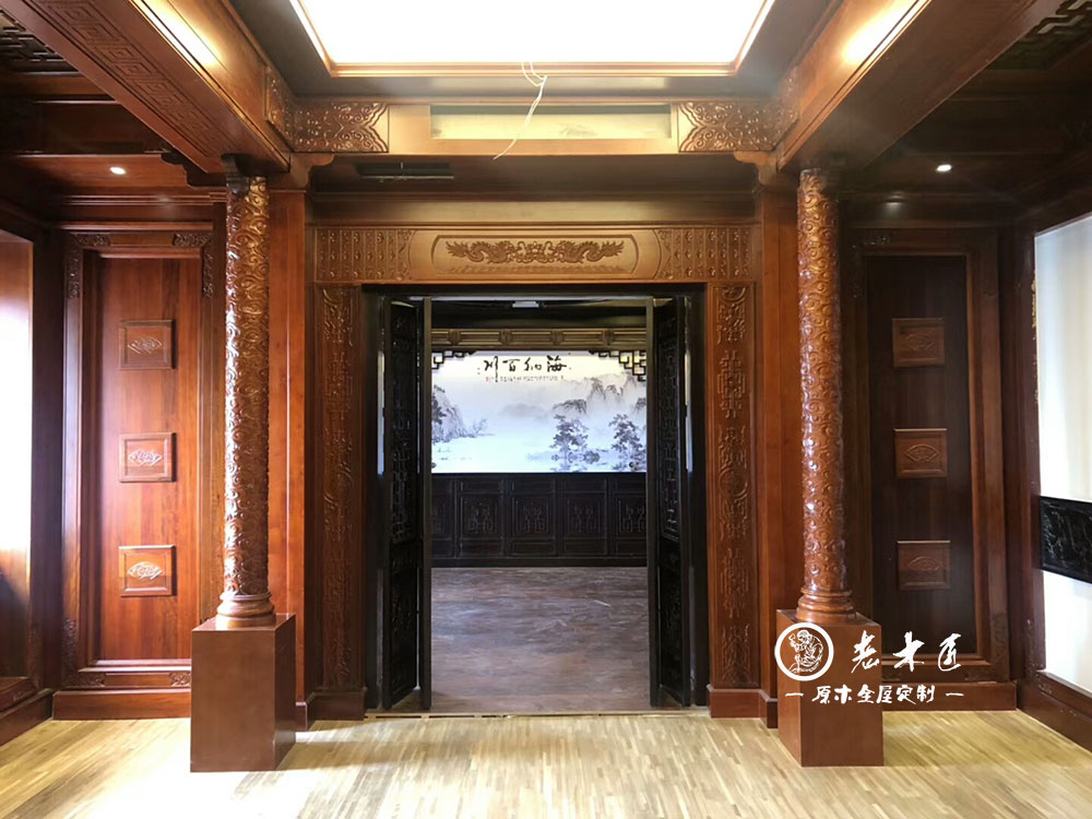 老木匠原木展廳