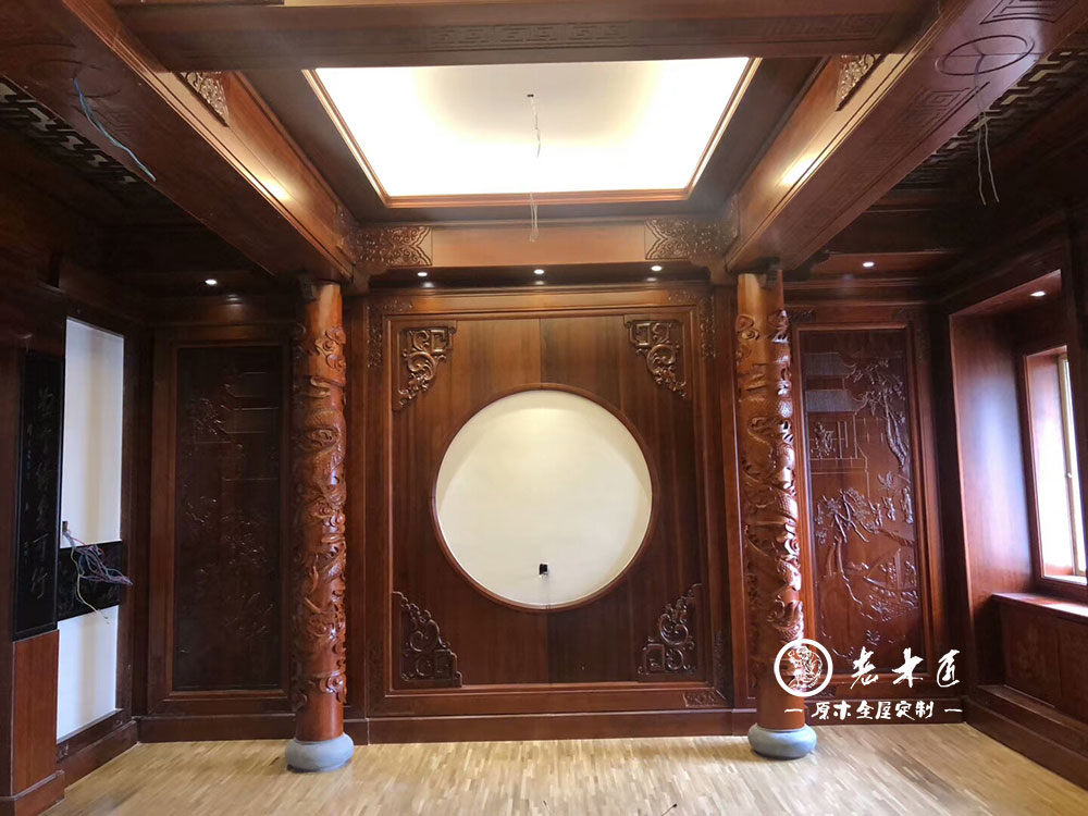 老木匠原木展廳