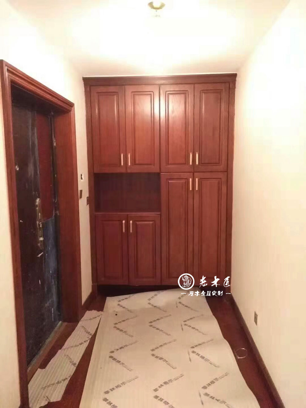 新中式原木整裝定制效果圖