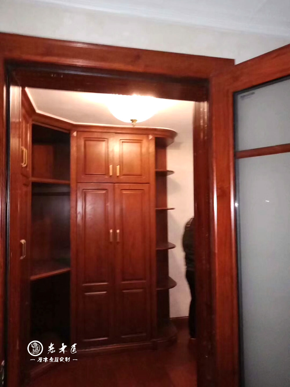 新中式原木整裝定制效果圖