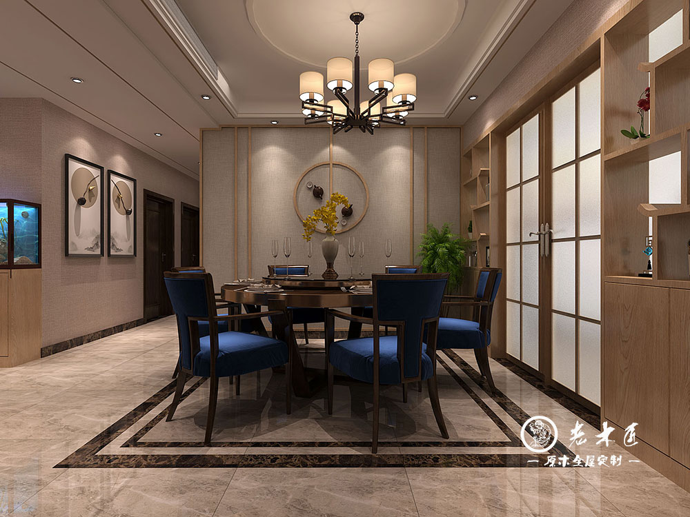 現(xiàn)代新中式裝修效果圖