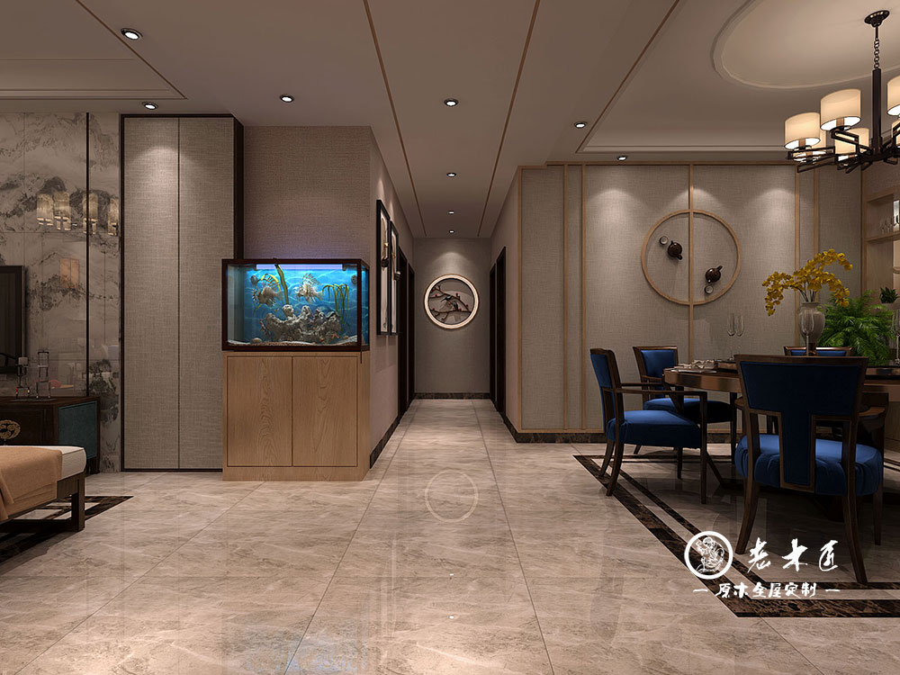 現(xiàn)代新中式裝修效果圖