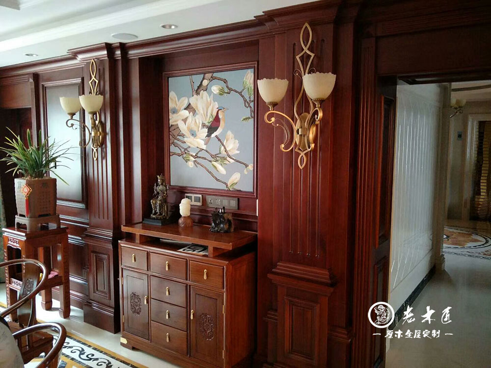 原木整裝定制效果圖