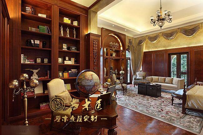 實木書柜定制價格