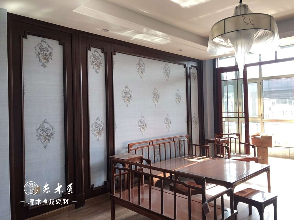 實(shí)木整裝定制效果圖