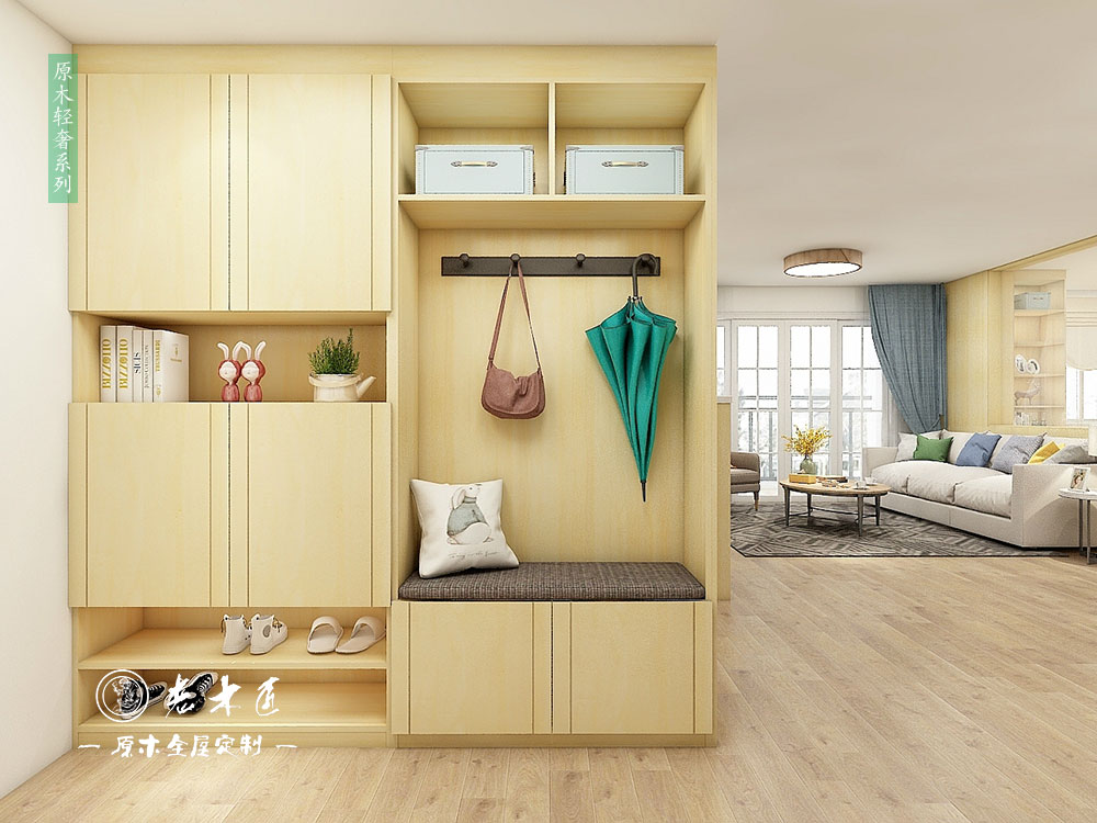 實(shí)木輕奢裝修圖片