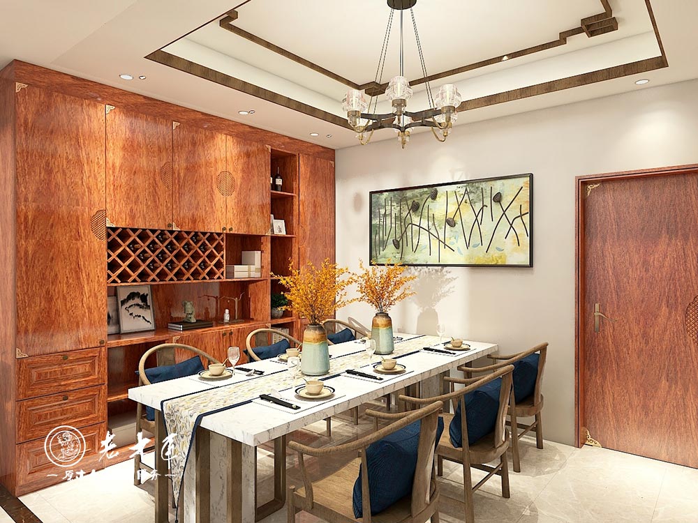 新中式全屋定制效果圖