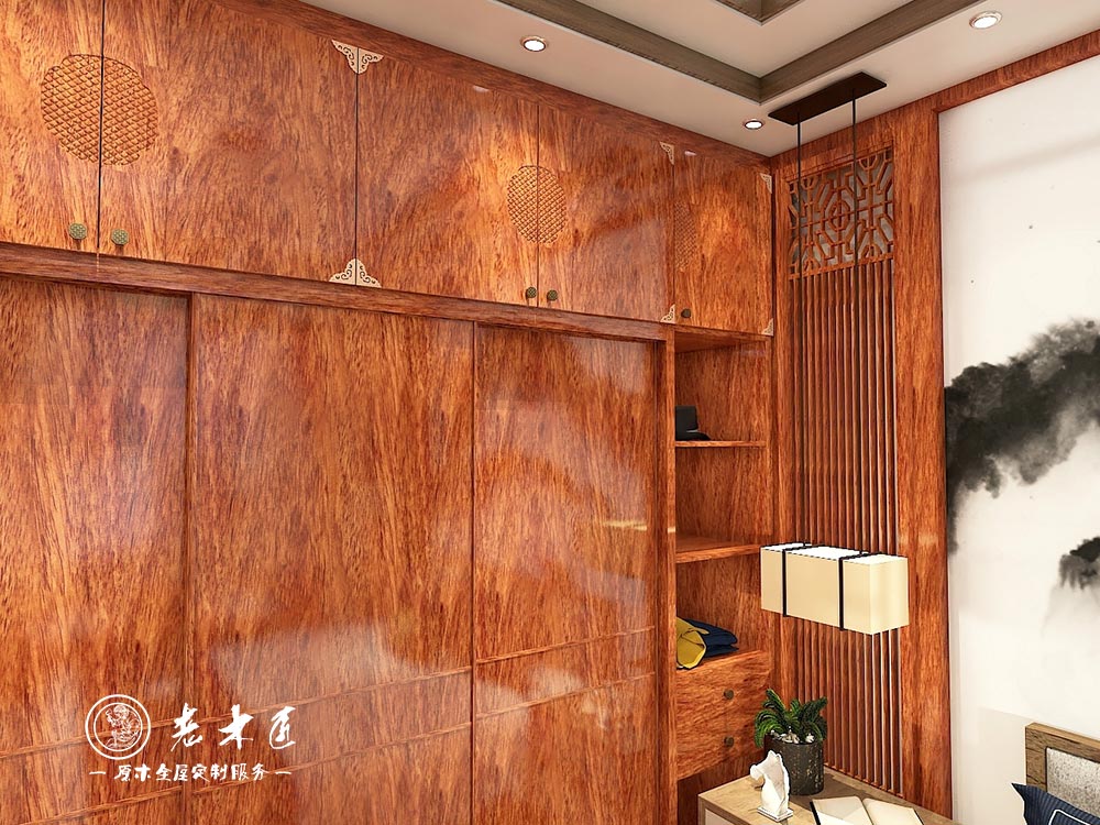 新中式全屋定制效果圖