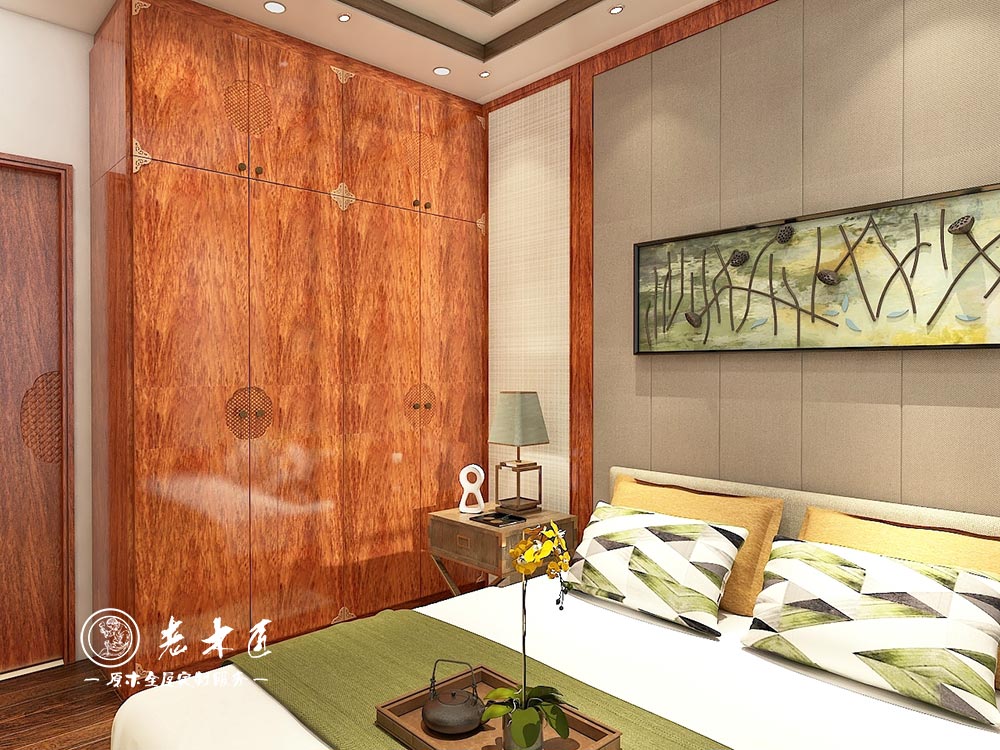 新中式全屋定制效果圖