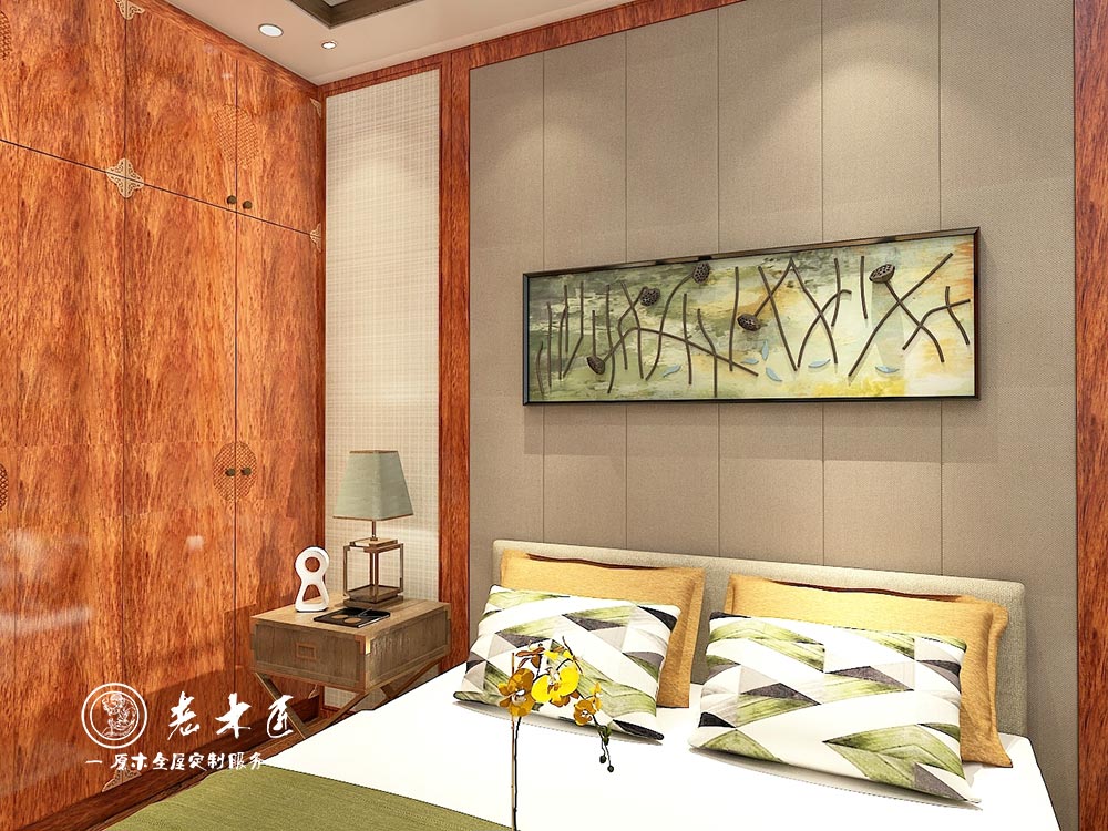 新中式全屋定制效果圖