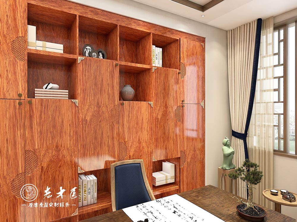 新中式全屋定制效果圖