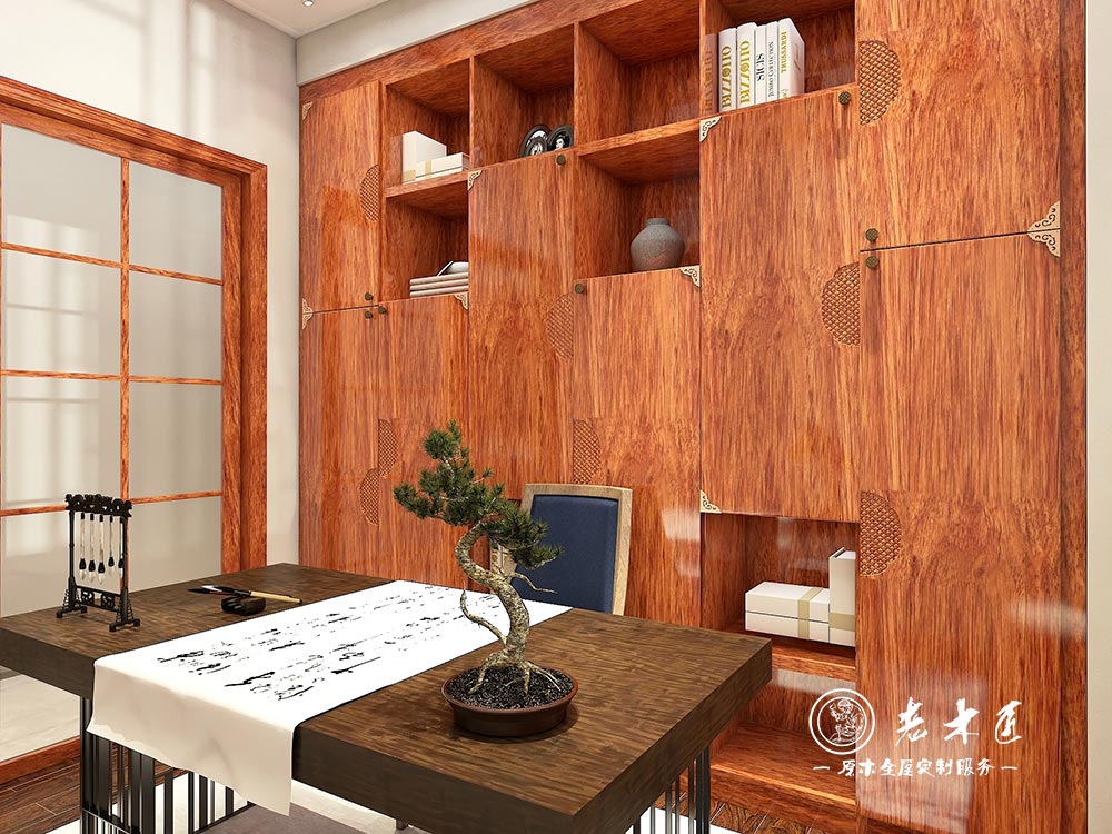 新中式全屋定制效果圖