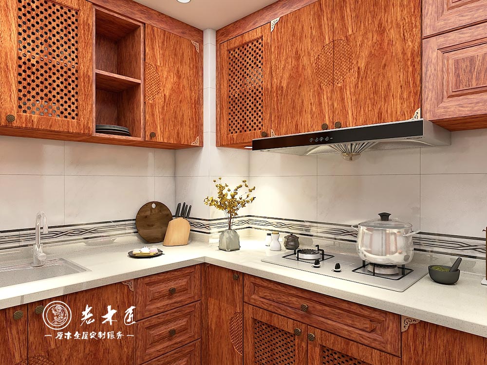 新中式全屋定制效果圖