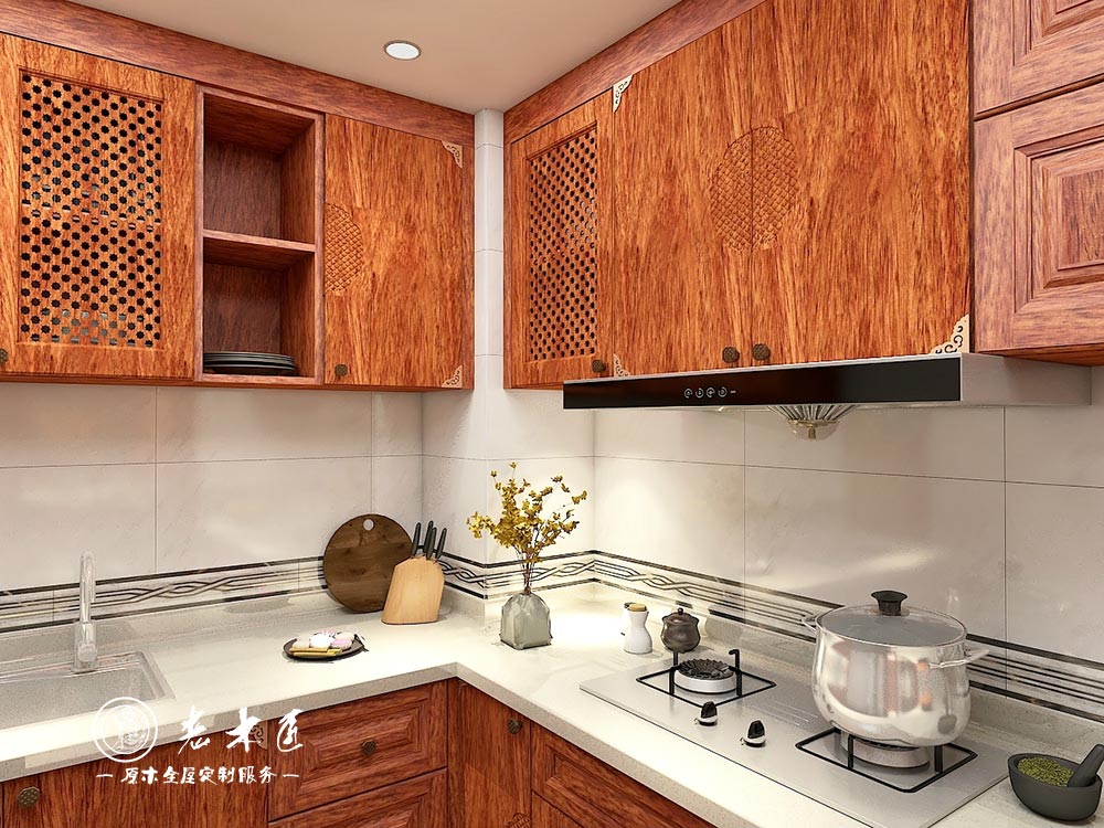 新中式全屋定制效果圖