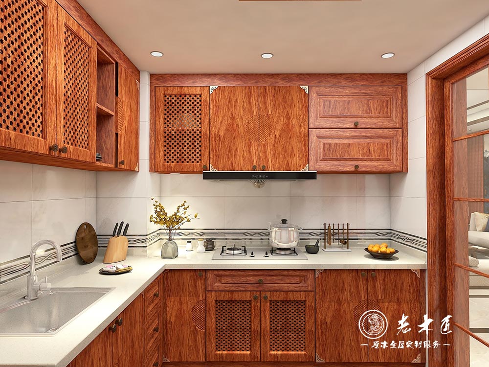 新中式全屋定制效果圖