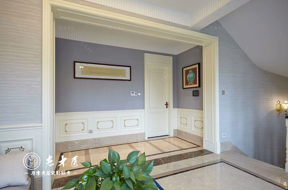 歐式別墅實(shí)木全屋定制效果圖