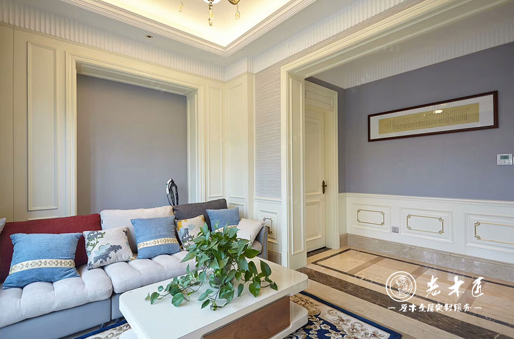 歐式別墅實(shí)木全屋定制效果圖