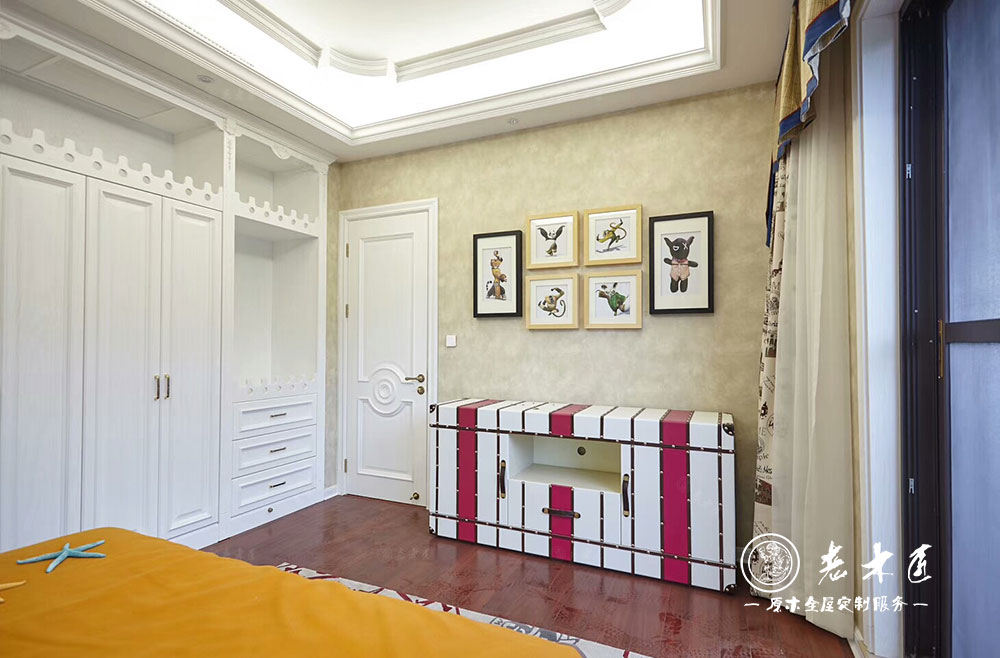 歐式別墅實(shí)木全屋定制效果圖