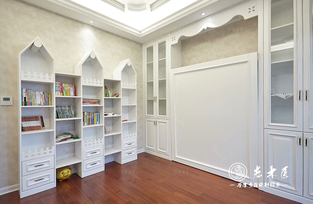 歐式別墅實(shí)木全屋定制效果圖