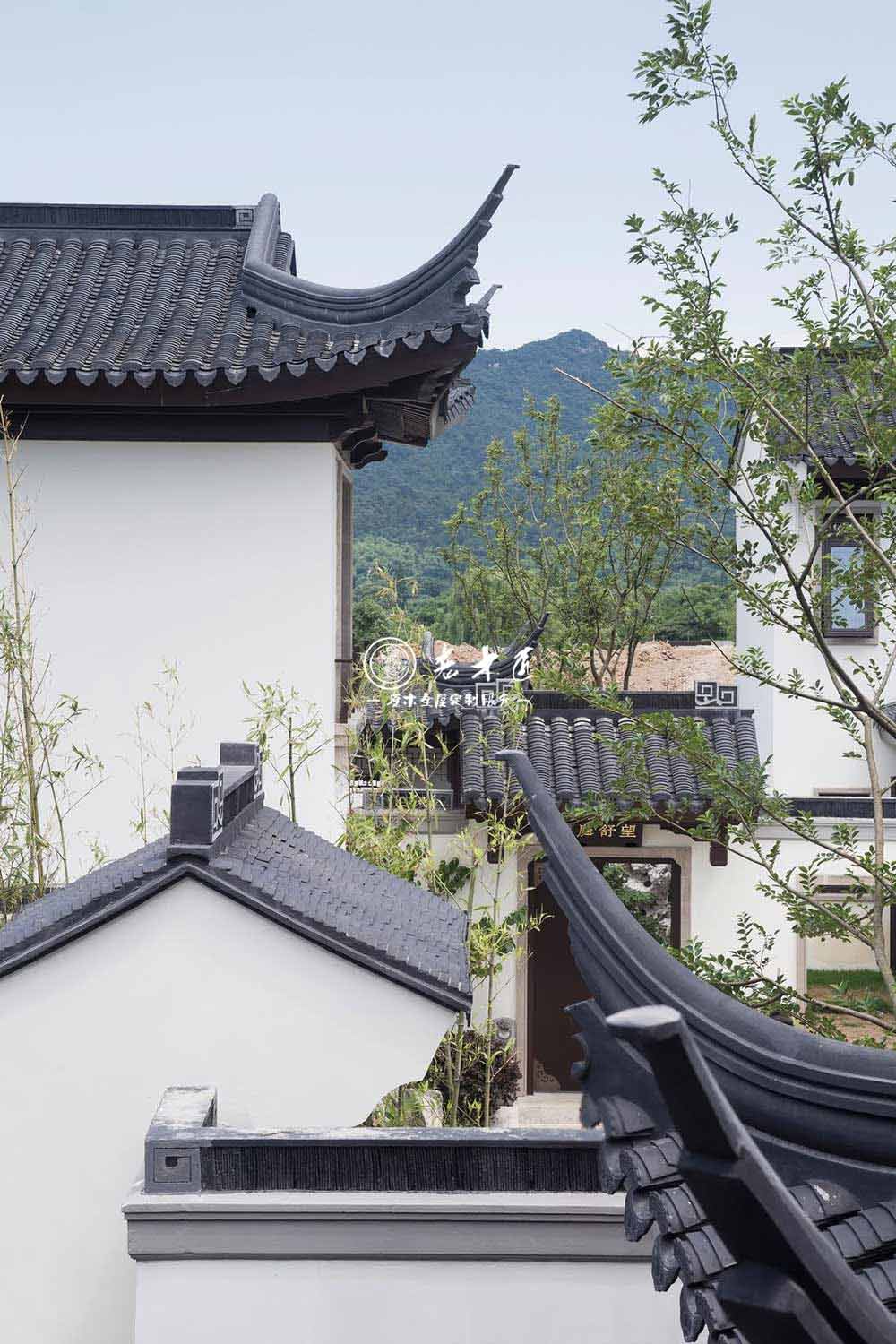 中式原木整裝效果圖