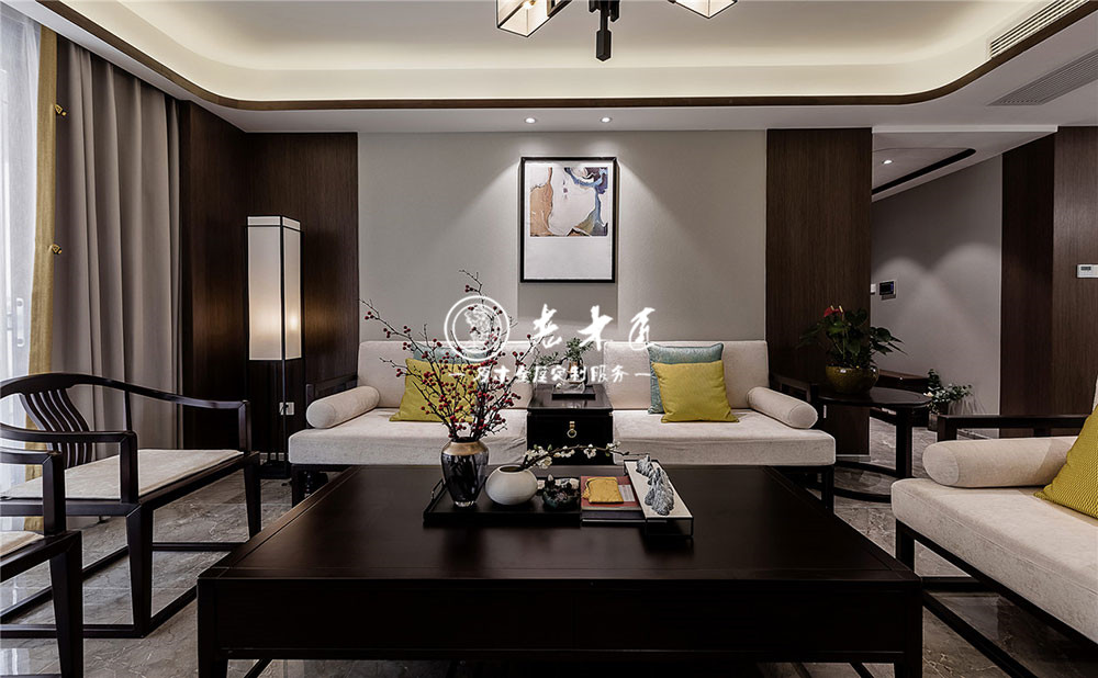 新中式全屋定制效果圖